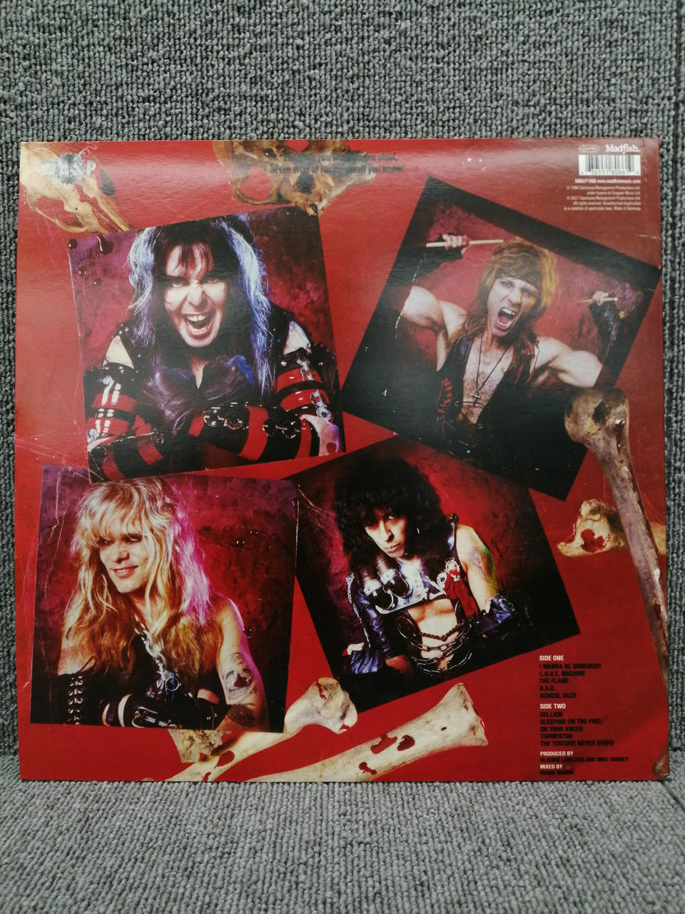 MADFISH Analog Record W.A.S.P. / W.A.S.P.