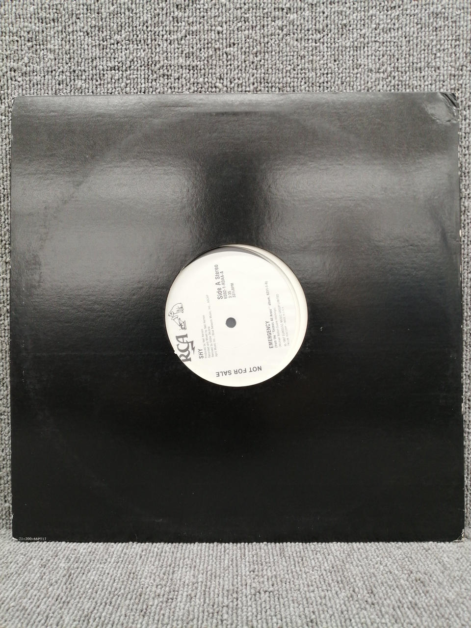 RCA Analog Record SHY / EMERGENCY