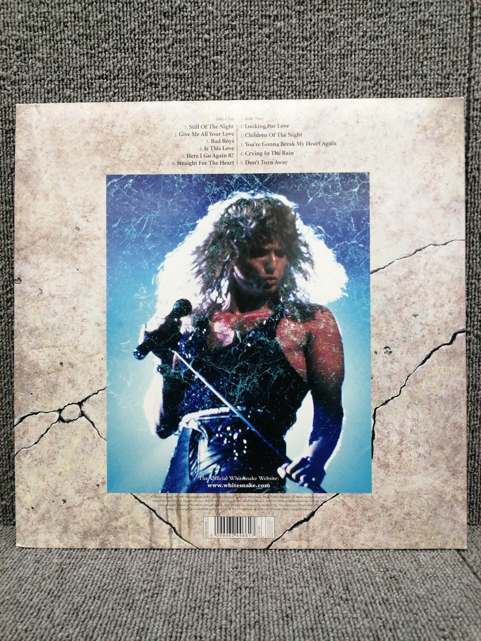 PARLOPHONE Vinyl Record WHITESNAKE/1987