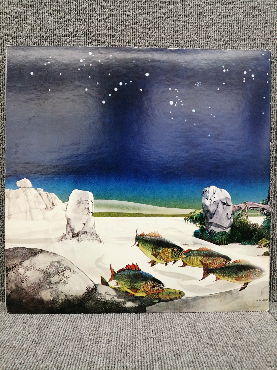 ATLANTIC Analog record YES/TALES FROM TOPOGRAPHIC O