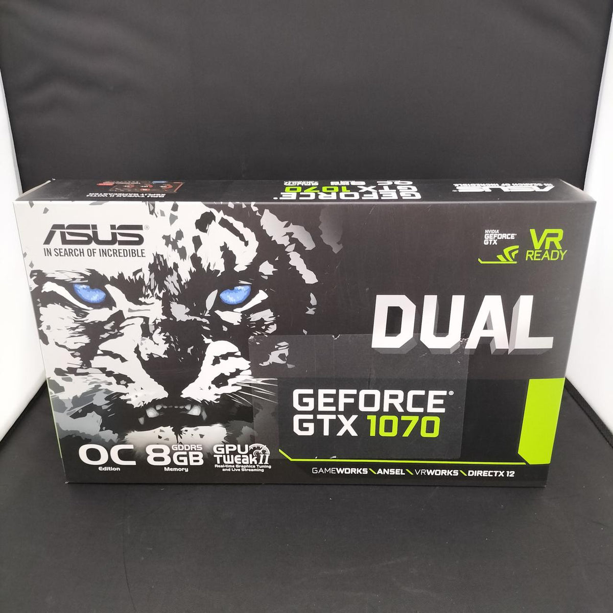 ASUS PCI-EXPRESS Bus Compatible NVIDIA Graphics Card DUAL-GTX1070-08G