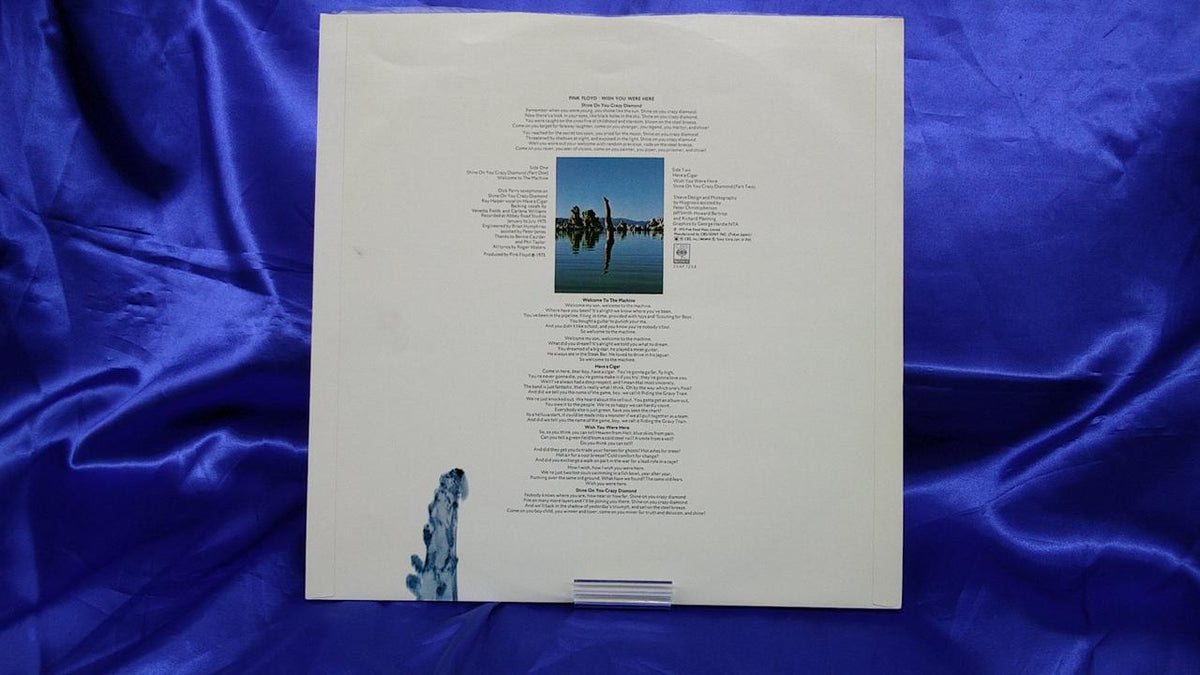 CBS/Sony Pink Floyd Flame I Want You to Be Here 25AP 1258