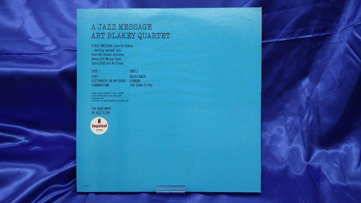 Nippon Columbia Art Blakey A JAZZ MESSAGE YP-8534-AI