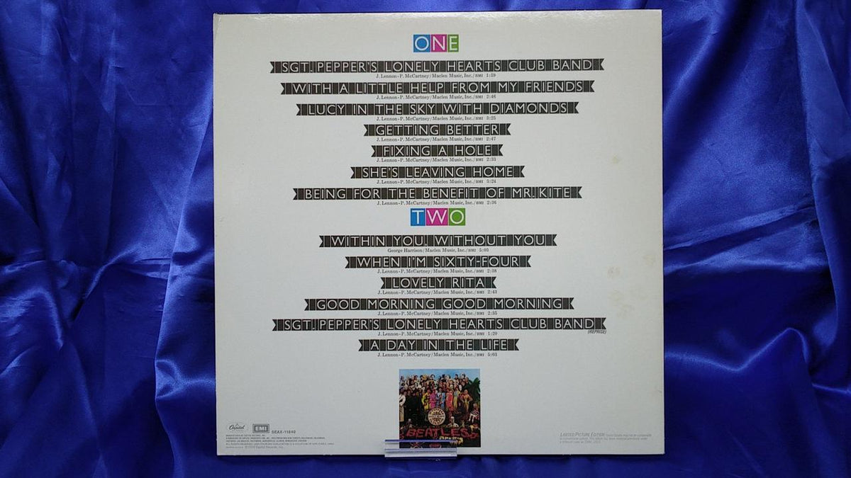 EMI The Beatles Sgt. Peppers SEAX-11840