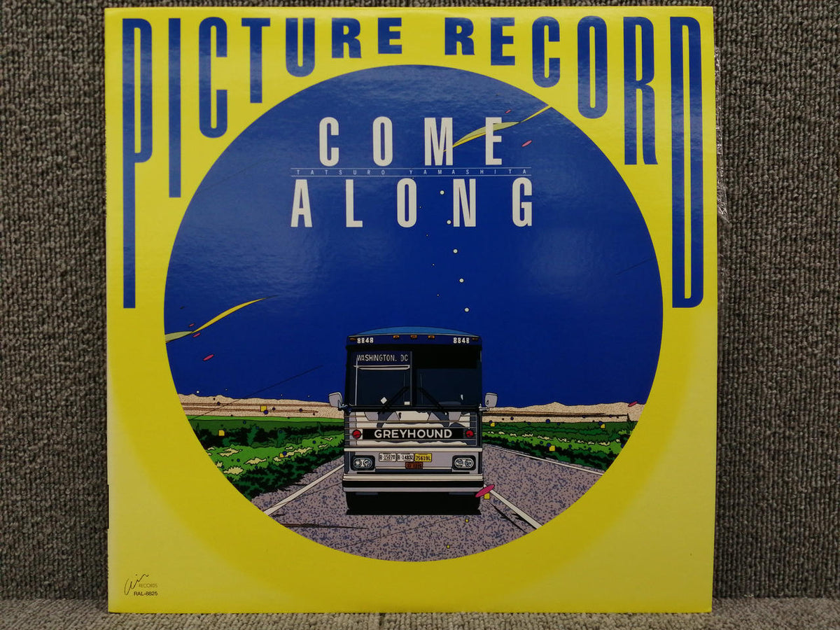 PICTURE RECORDS Analog Record Tatsuro Yamashita / COME ALONG