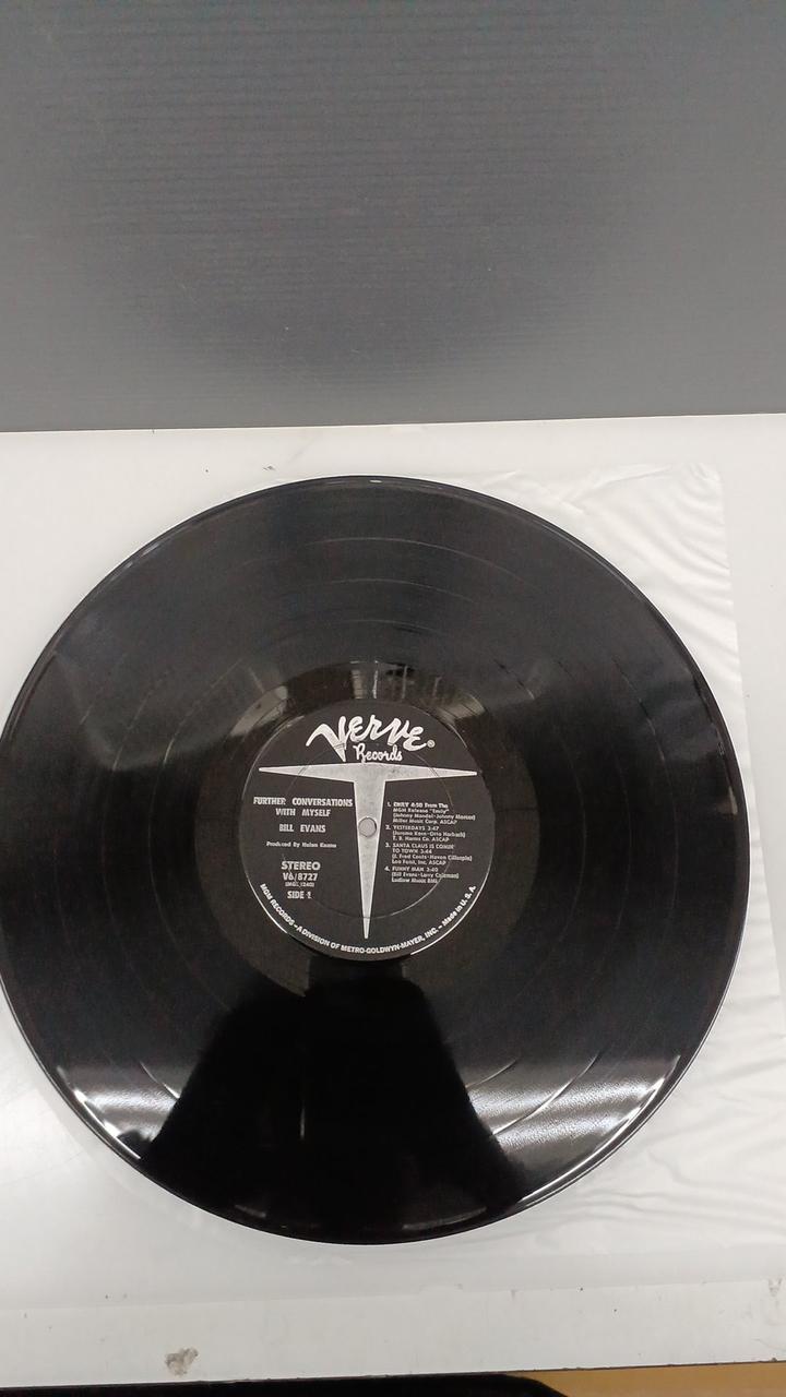 Verve JAZZ Record BILL EVANS/FURTHER CONVERSATIO