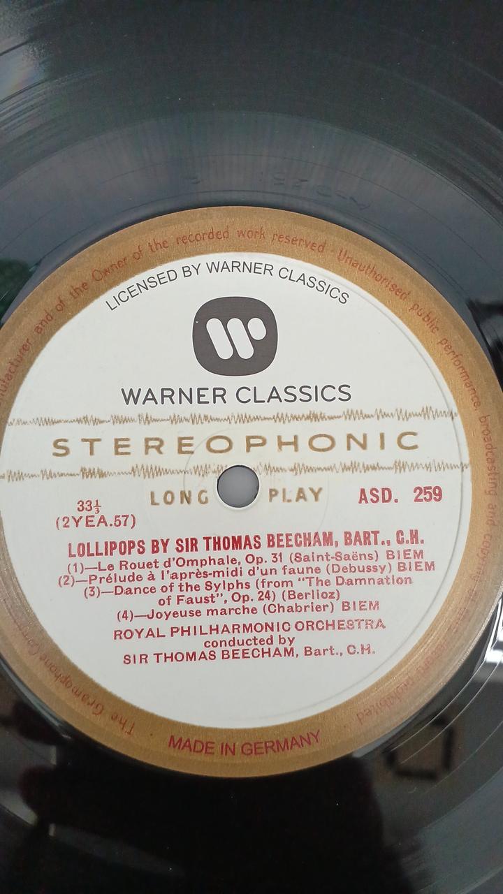 YUKIMU CLASSIC Record Lollipops / Franz von Suppe [The Poet and the Farmer: Overture]