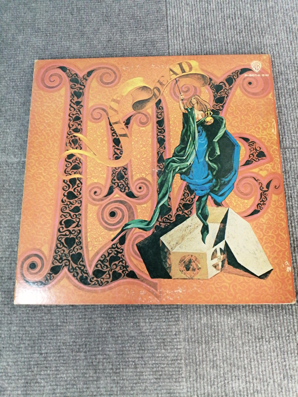 WARNER LP Western Music LIVE DEAD / THE GRATEFUL DEAD