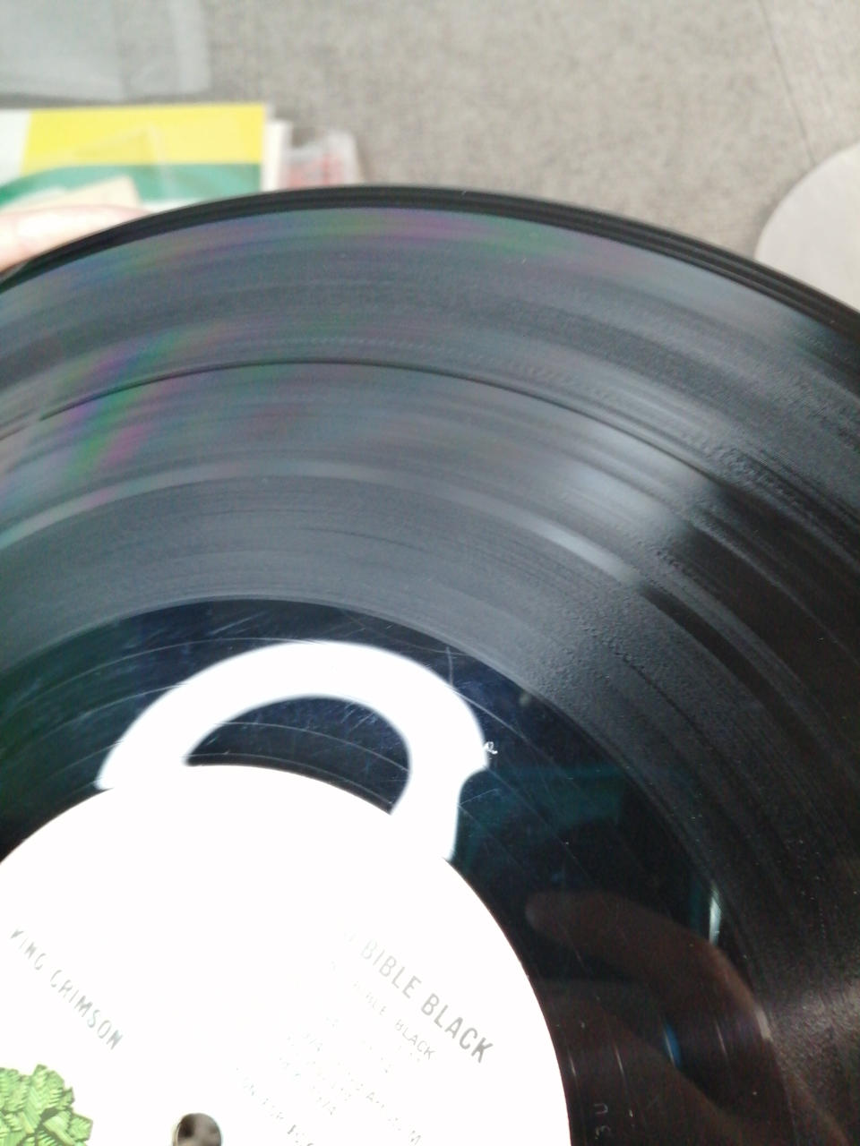 ISLAND RECORDS LP Western Music STARLESS AND BIBLE BLACK