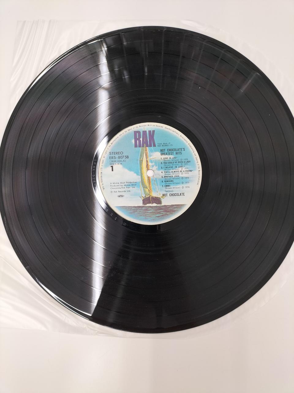 HOT CHOCOLATE Record XIV GREATEST HITS