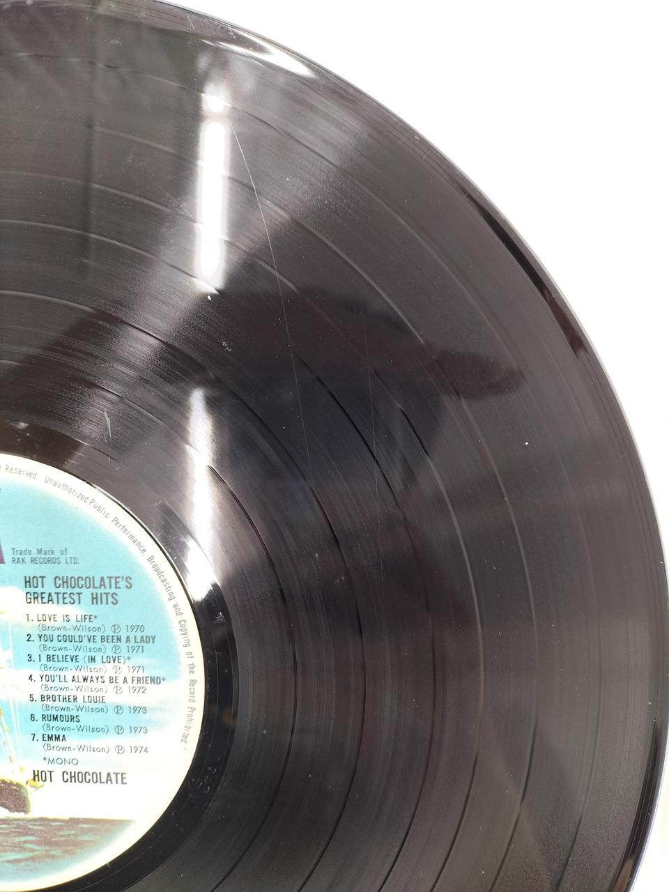 HOT CHOCOLATE Record XIV GREATEST HITS