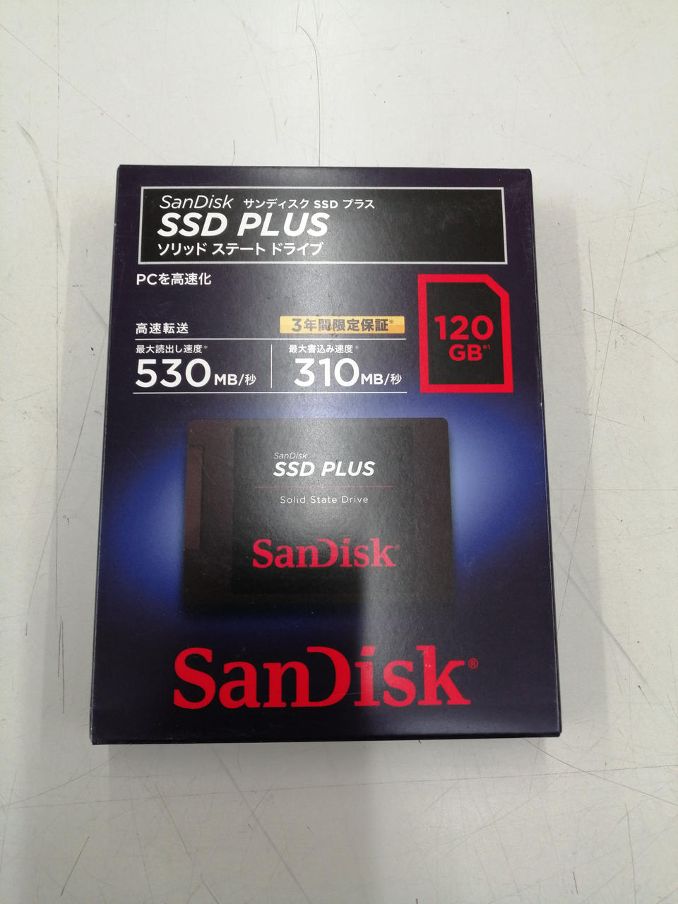 SanDisk SSD PLUS SDSSDA-120G-J27