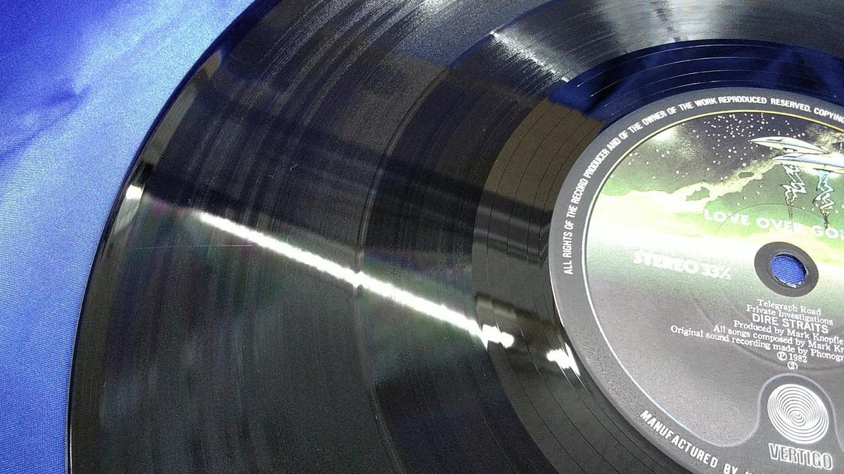Vertigo Records Dire Straits Love Over Gold 25PP-60