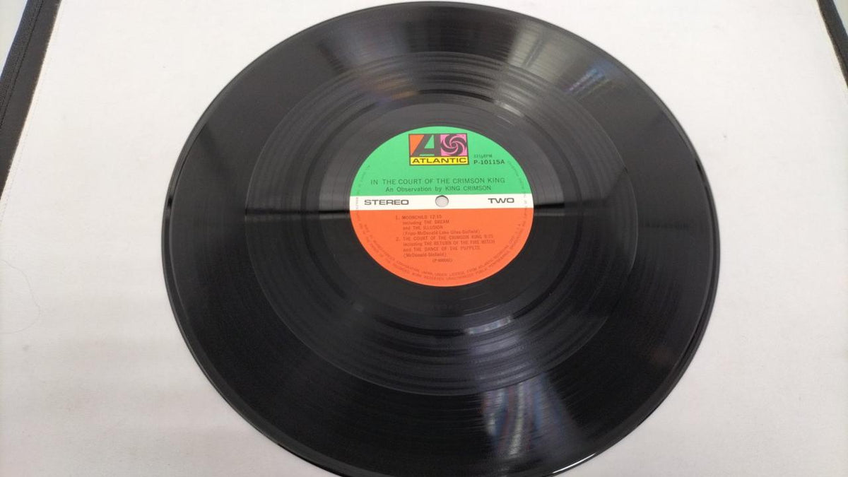 Atlantic Recording Record: IN THE COURT OF THE CRIMSON KI