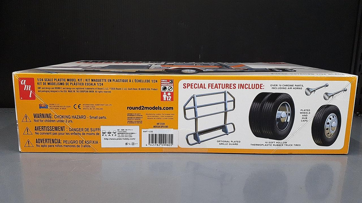 AMT Plastic Model 1/24 American Superliner Semi-Tractor [AM] - Banzai Thrifting | BanzaiHobby