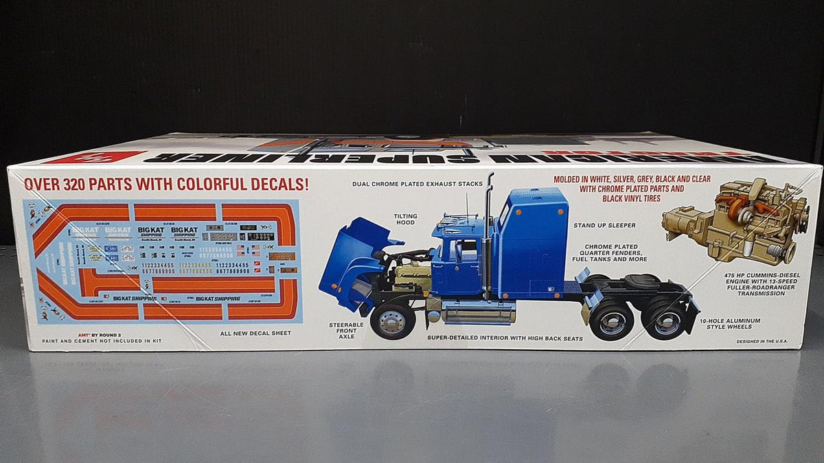 AMT Plastic Model 1/24 American Superliner Semi-Tractor [AM] - Banzai Thrifting | BanzaiHobby