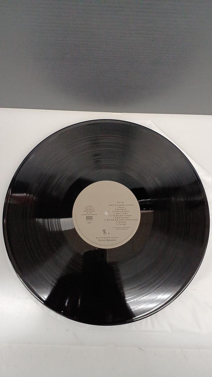 Polydor Records Japanese Music Record Ryuichi Sakamoto / Merry Christmas Melody of the Battlefield OST