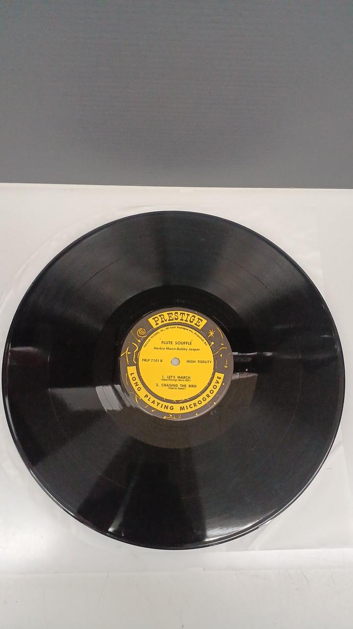 PRESTIGE RECORDS Jazz Record FLUTE SOUFFLE