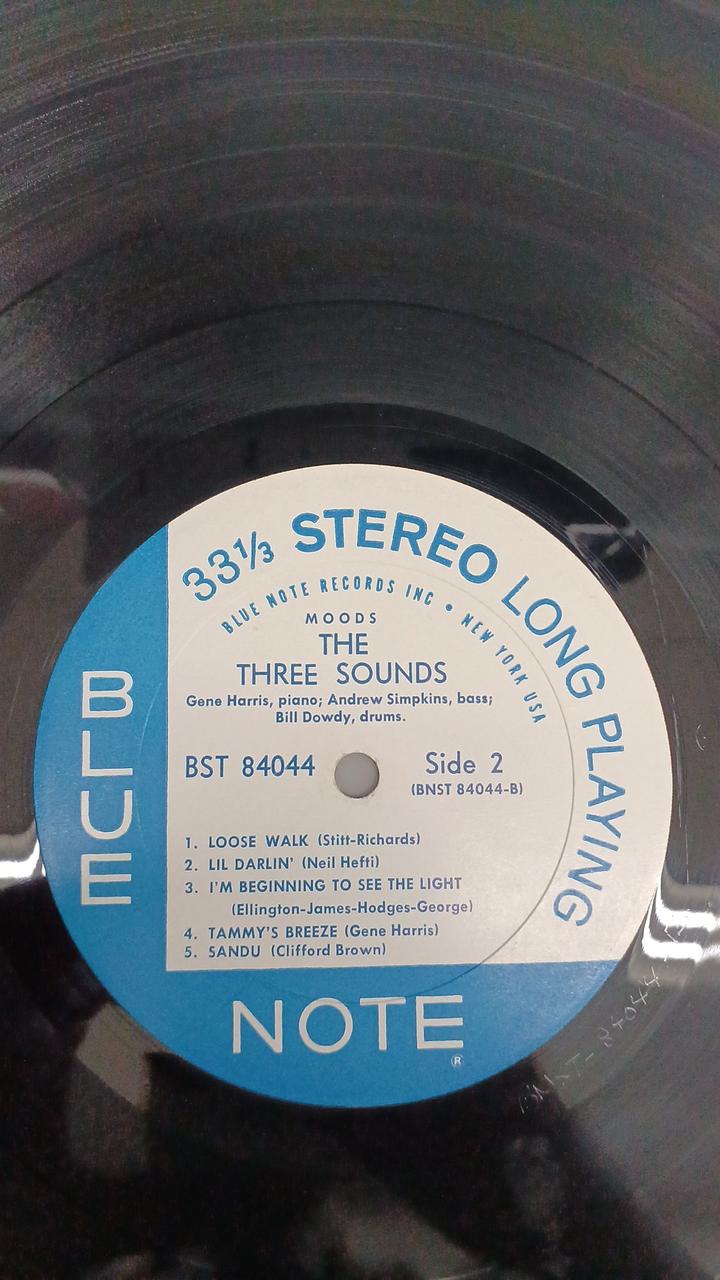 Blue Note Jazz Record THE THREE SOUNDS