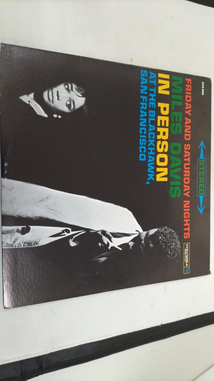 Colombia Record MILES DAVIS/IN PERSON FRIDAY A