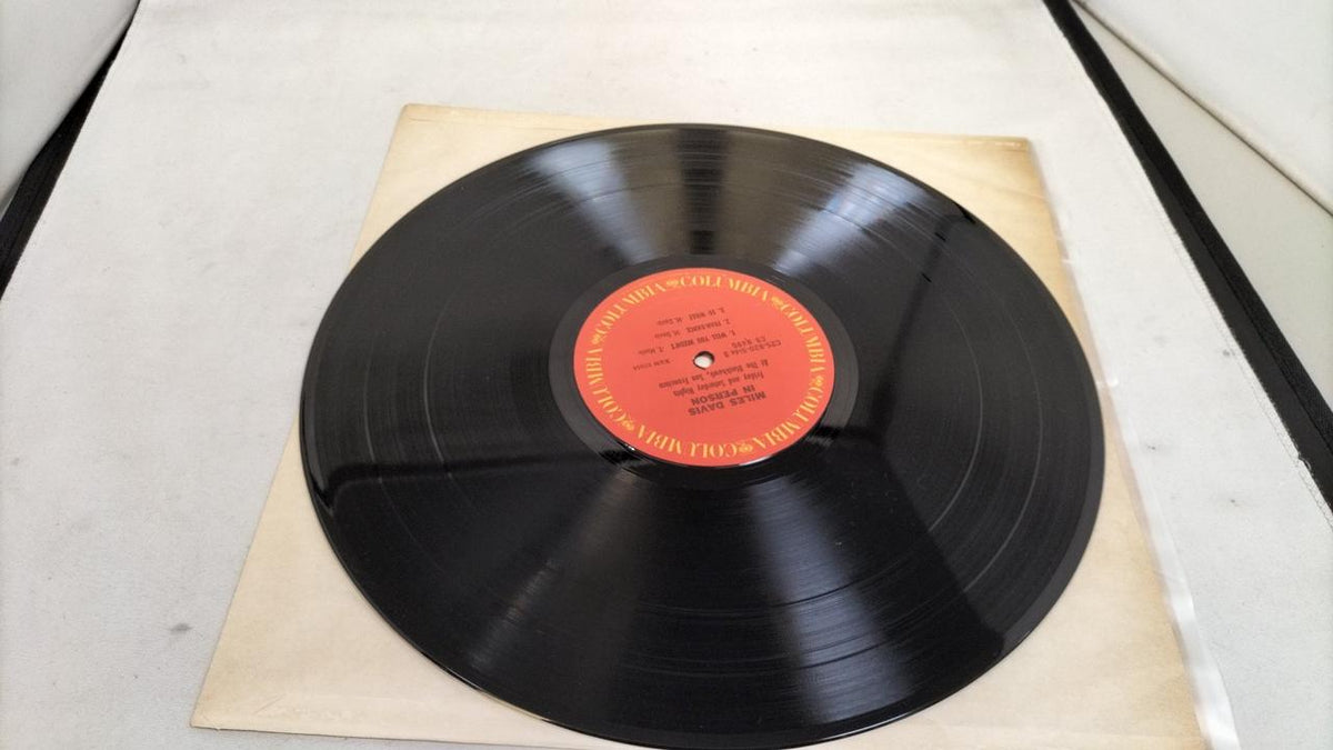 Colombia Record MILES DAVIS/IN PERSON FRIDAY A