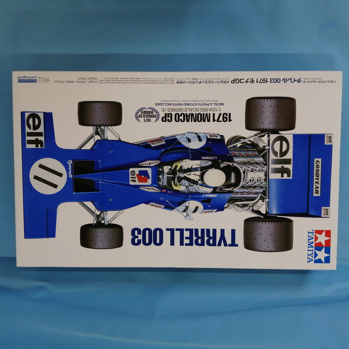 TAMIYA Tyrell 003 1971 Monaco GP 1/12 Scale - Banzai Thrifting | BanzaiHobby