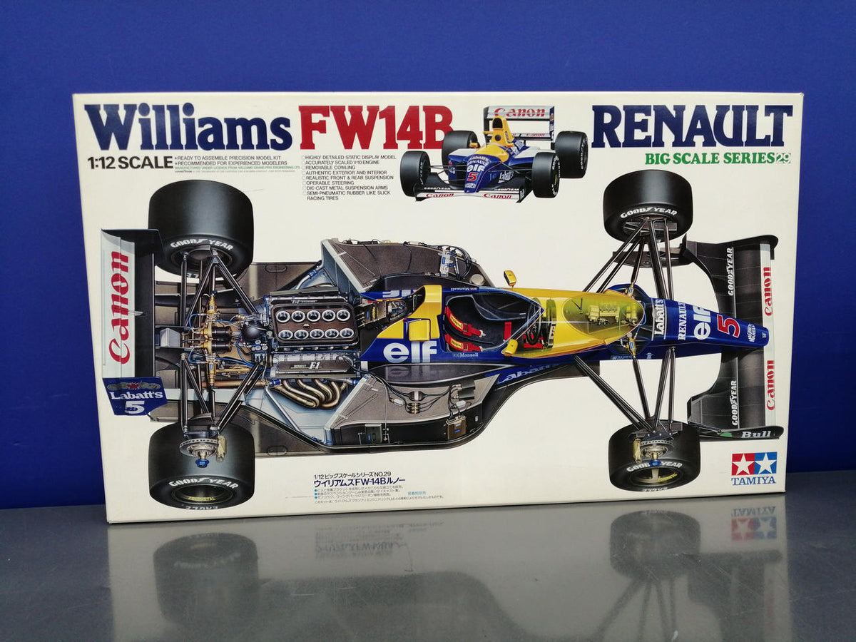 TAMIYA Big Scale Series Williams FW-14B - Banzai Thrifting | BanzaiHobby