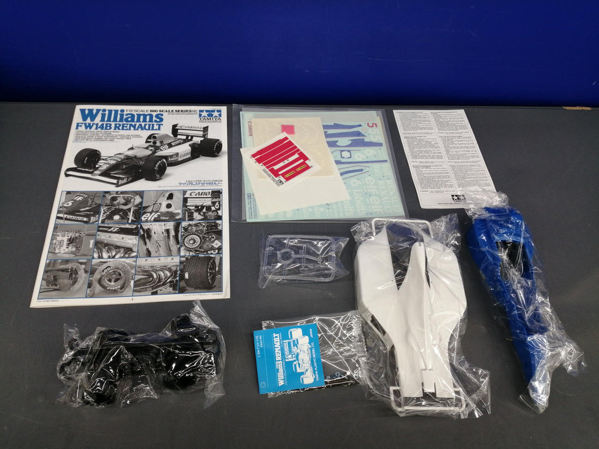 TAMIYA Big Scale Series Williams FW-14B - Banzai Thrifting | BanzaiHobby