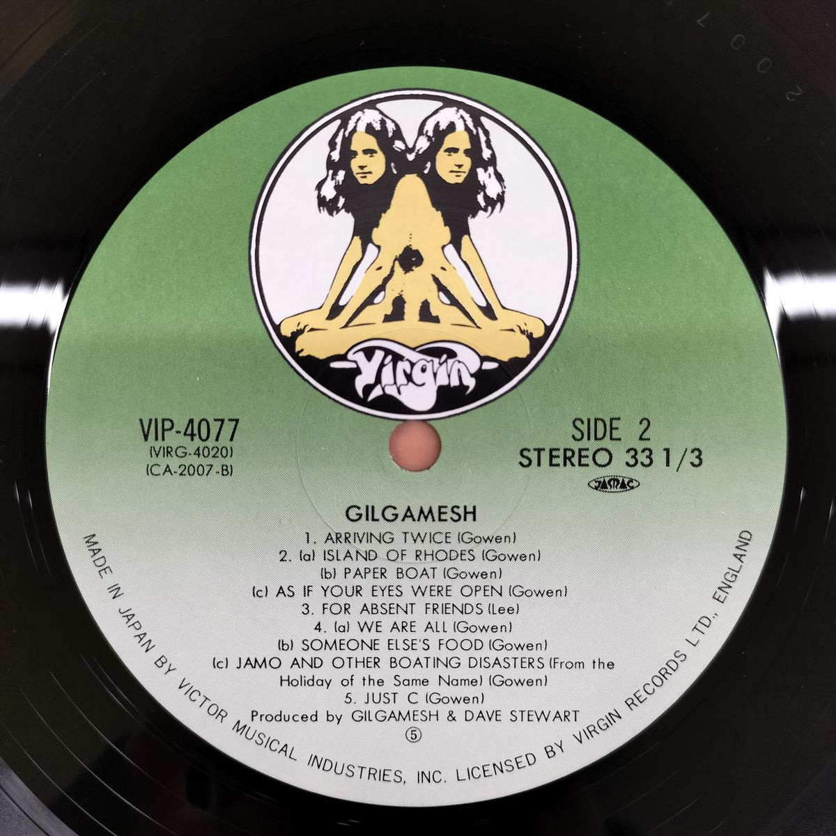Victor Music Industry Co., Ltd. LP Software VIP 4077