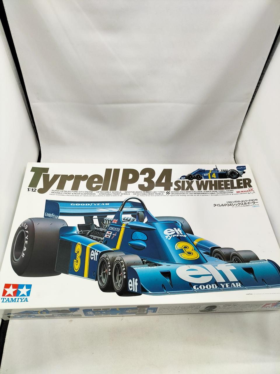 TAMIYA Plastic Model 1/12 Tyrell P34 Six-Wheeler - Banzai Thrifting | BanzaiHobby