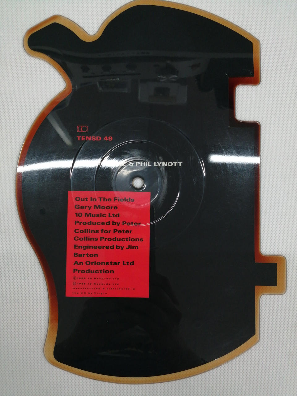 Virgin Records Record GARY MOORE & PHIL LYNOTT