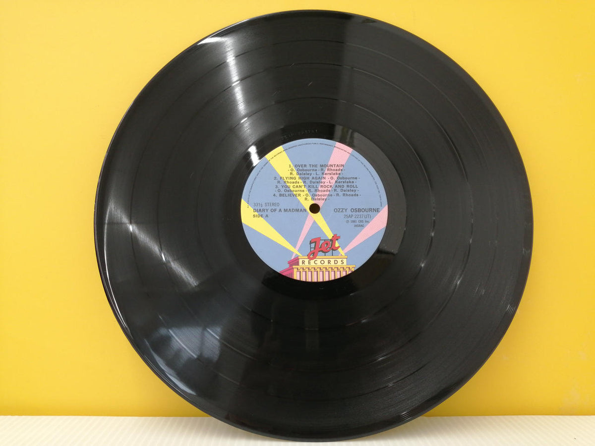 JET records Ozzy Osbourne / DIARY OF A MADMAN 25AP2237