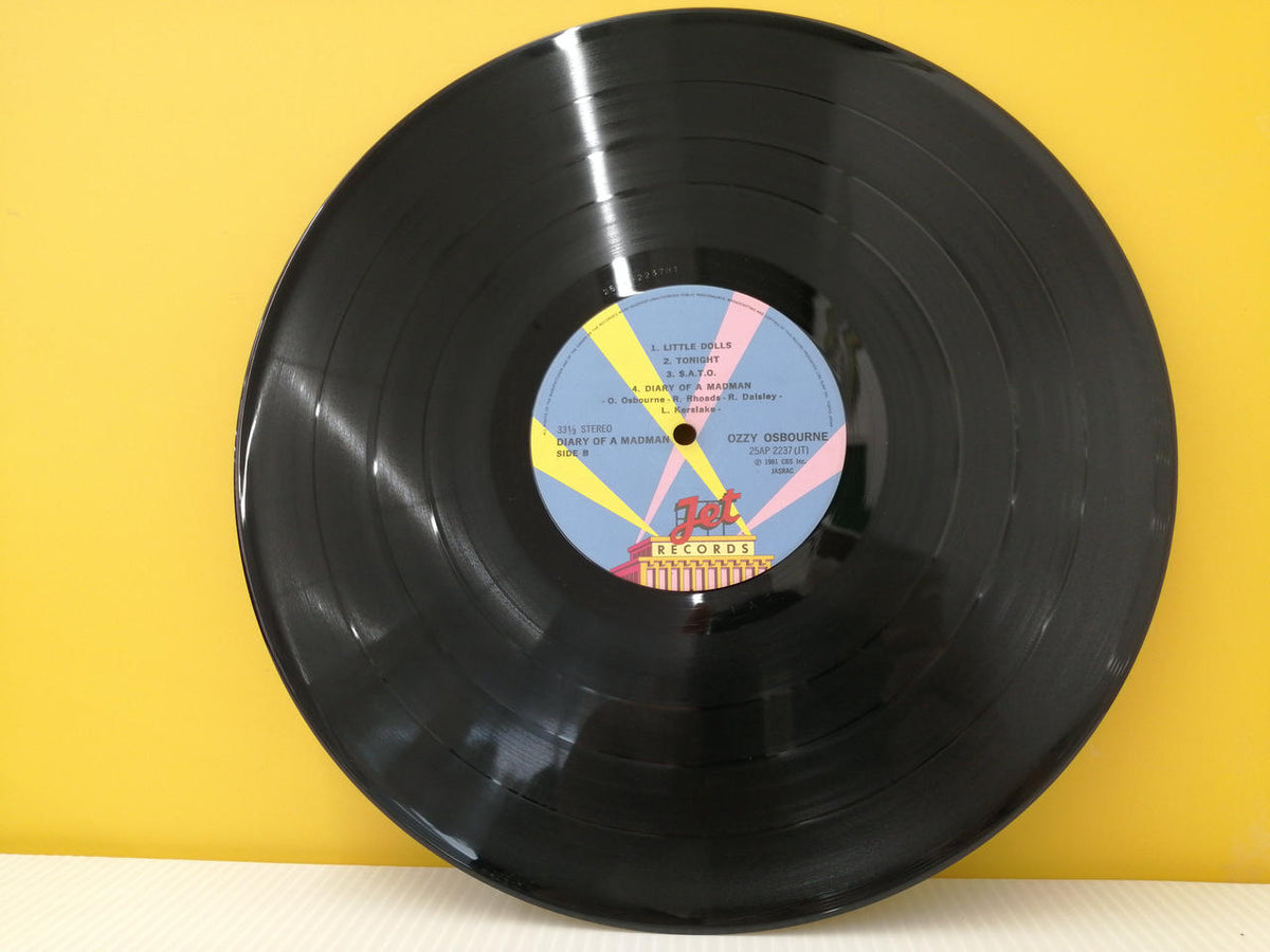 JET records Ozzy Osbourne / DIARY OF A MADMAN 25AP2237