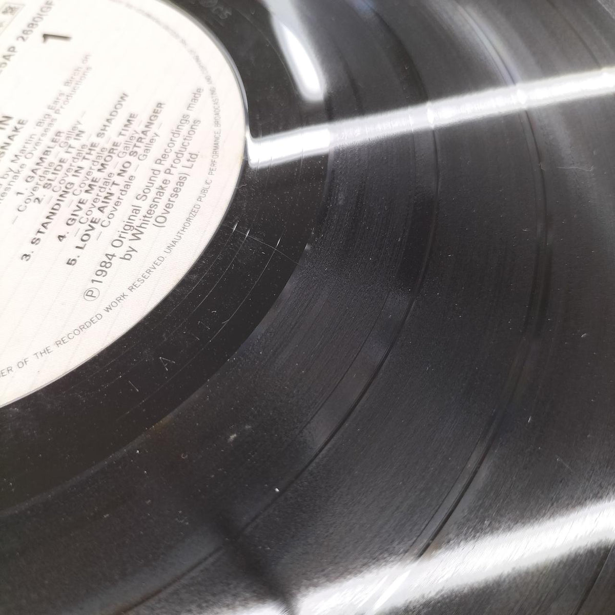 [JUNK] GEFFEN RECORDS LP Software 25AP 2680