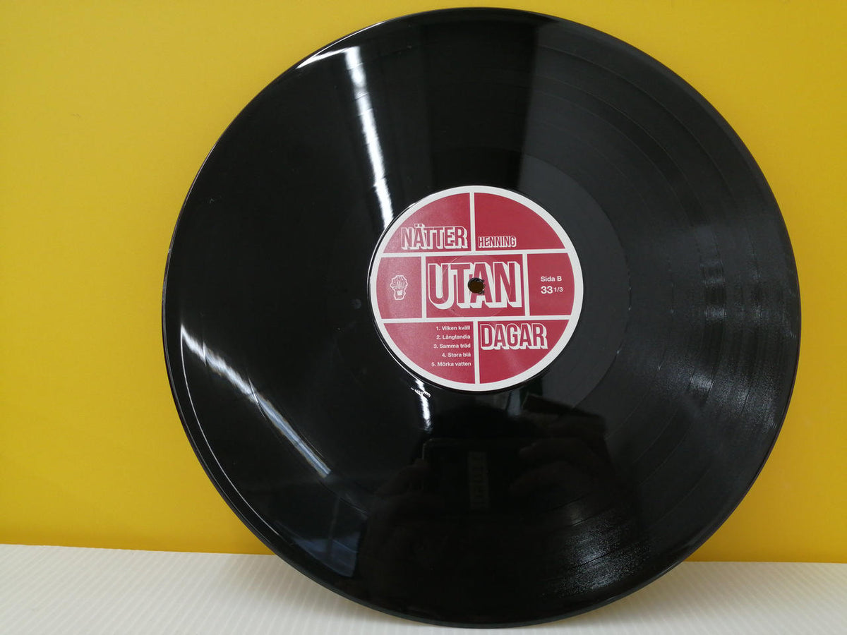 GAFALS Vinyl record HENNING/NATTER UTAN DAGAR