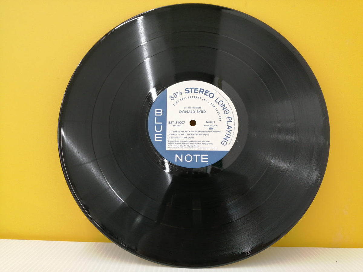 BLUE NOTE Record OFF TO THE RACES / DONALD BYRD