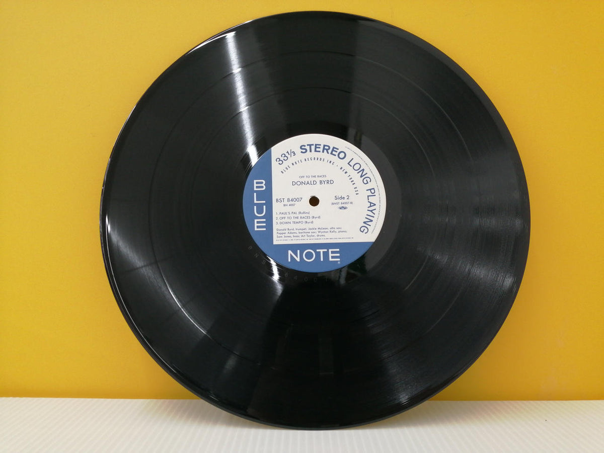 BLUE NOTE Record OFF TO THE RACES / DONALD BYRD