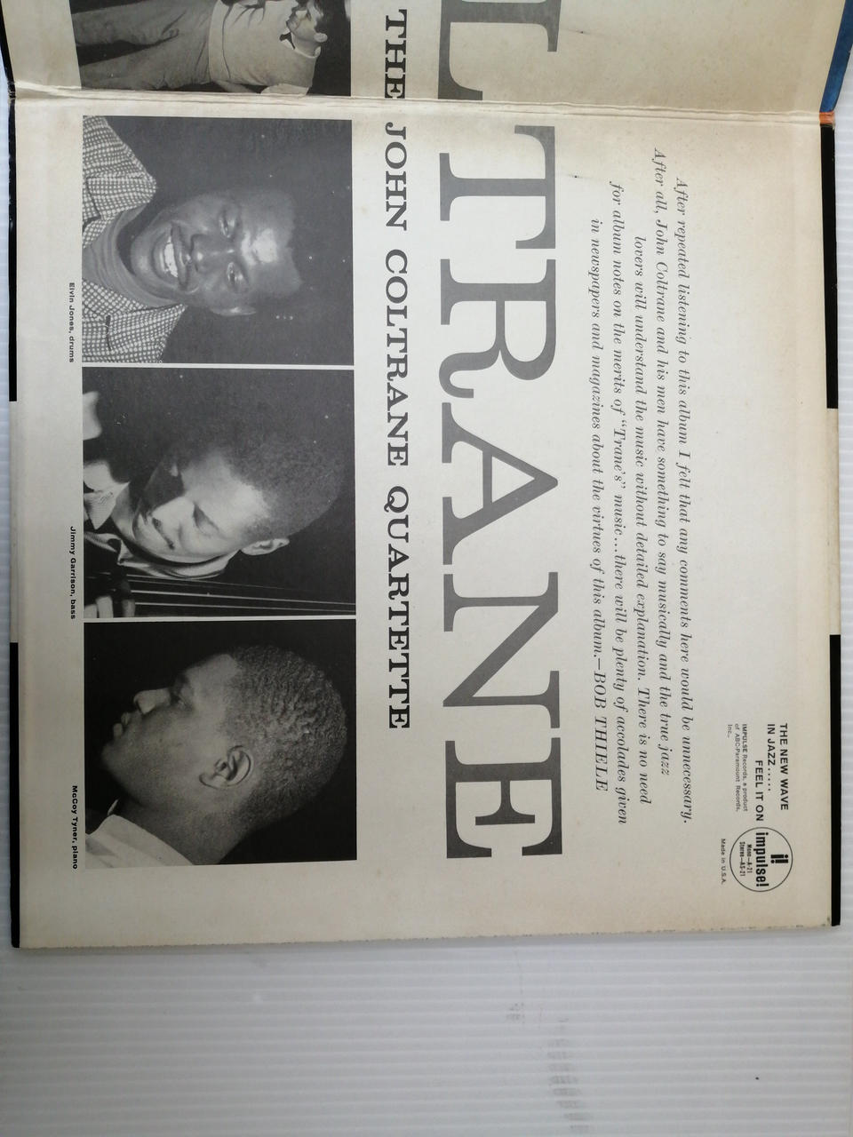 ADC-PARAMOUNT RECORDS Record COLTRANE