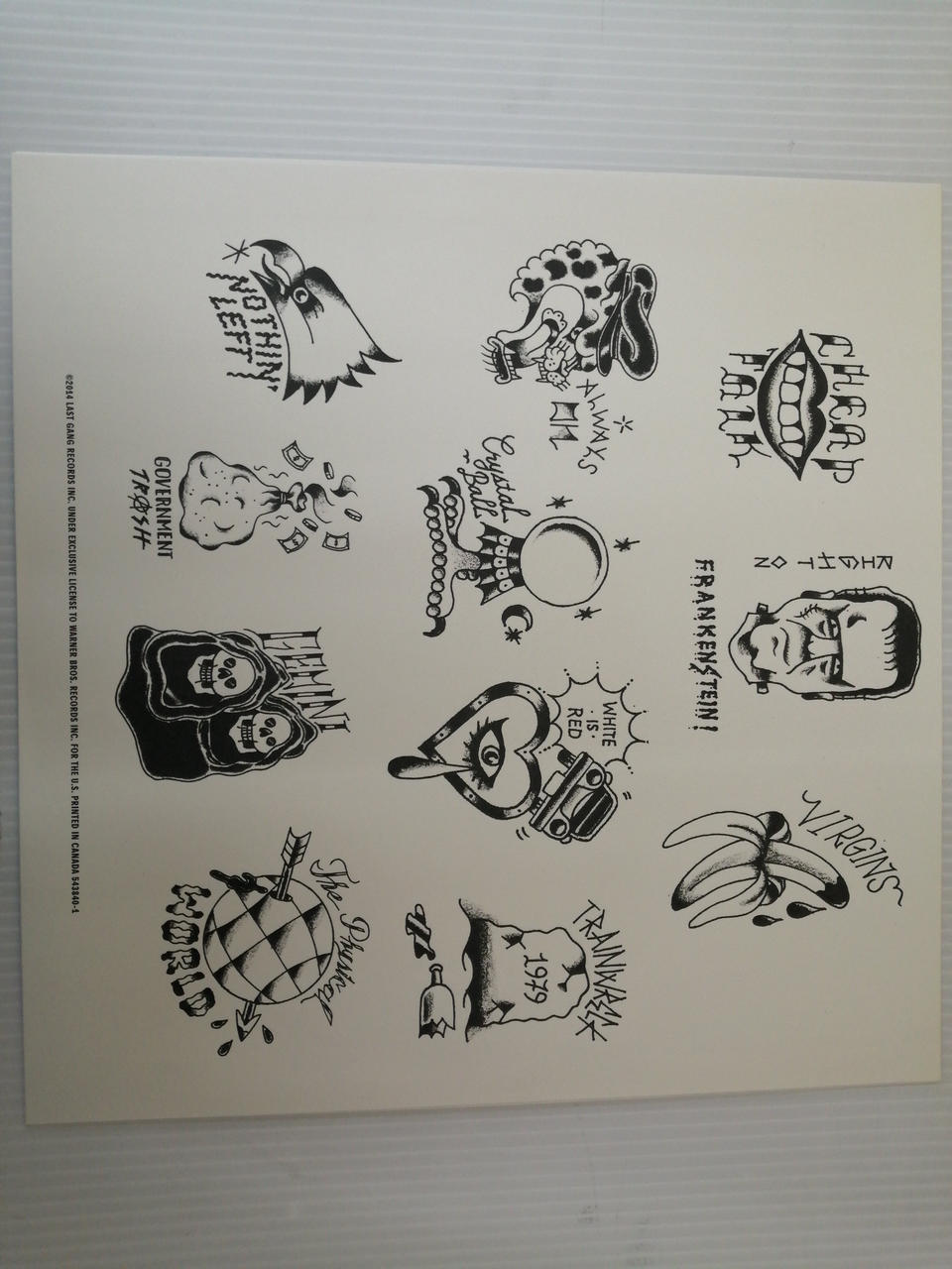 WARNER Record: DEATH FROM ABOVE 1979