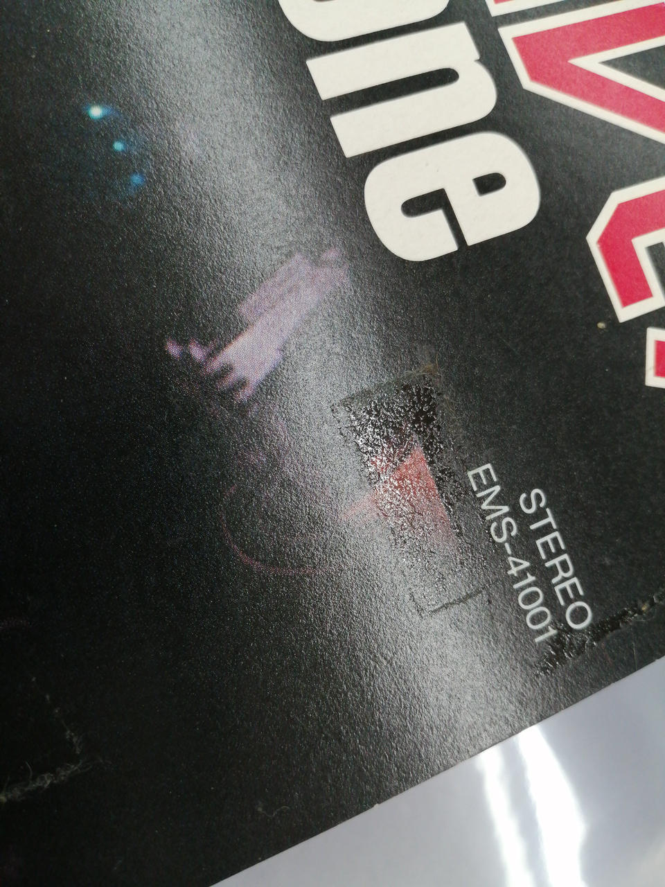 Toshiba EMI IRON MAIDEN/LIVE！！ +ONE EMS-41001