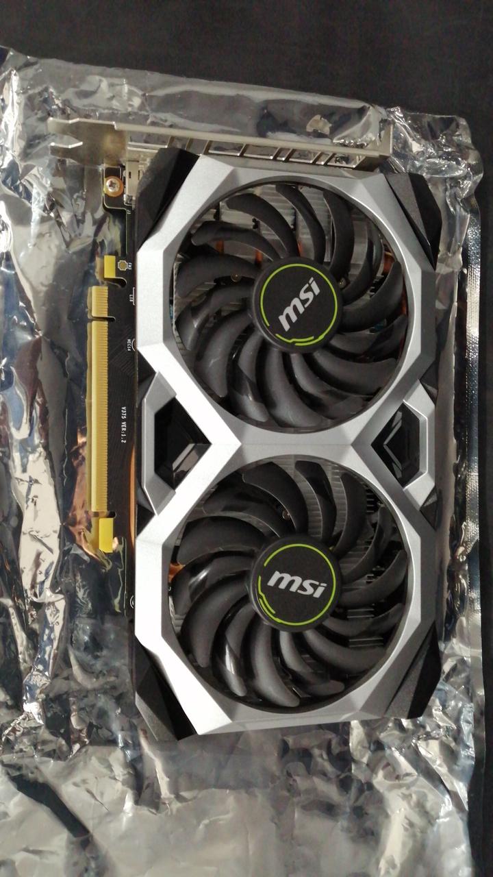 MSI Graphics Card: GEFORCE GTX 1660 TI VENTUS XS