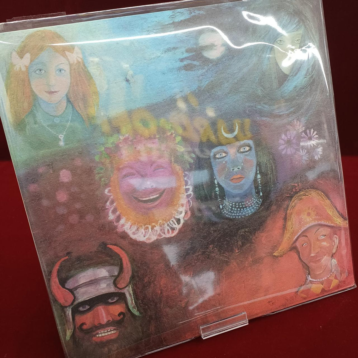 Island Records LP IN THE WAKE OFPOSEIDON/KING CR