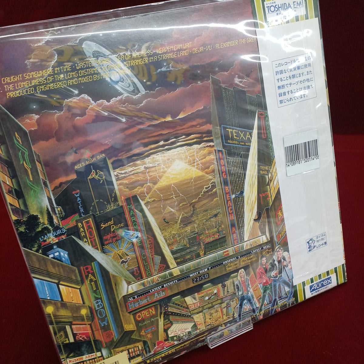 TOSHIBA EMI LP SOMEWHARE IN TIME