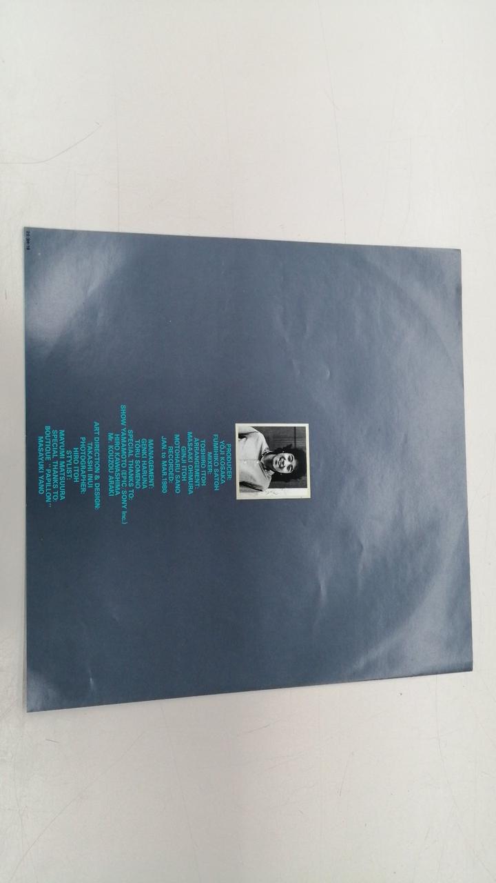 EPIC Records Motoharu Sano / BACK TO THE STREET 25-3H-19
