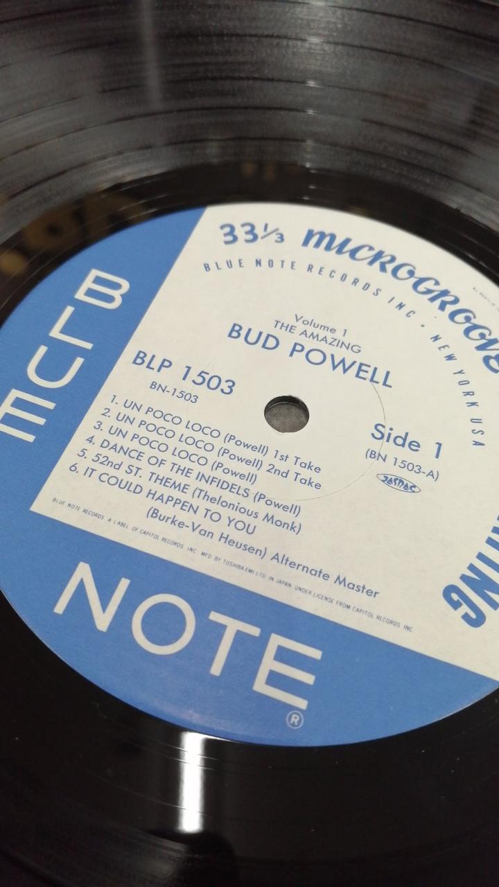 BLUE NOTE THE AMAZING BUD POWELL BLUE NOTE MONO 1503