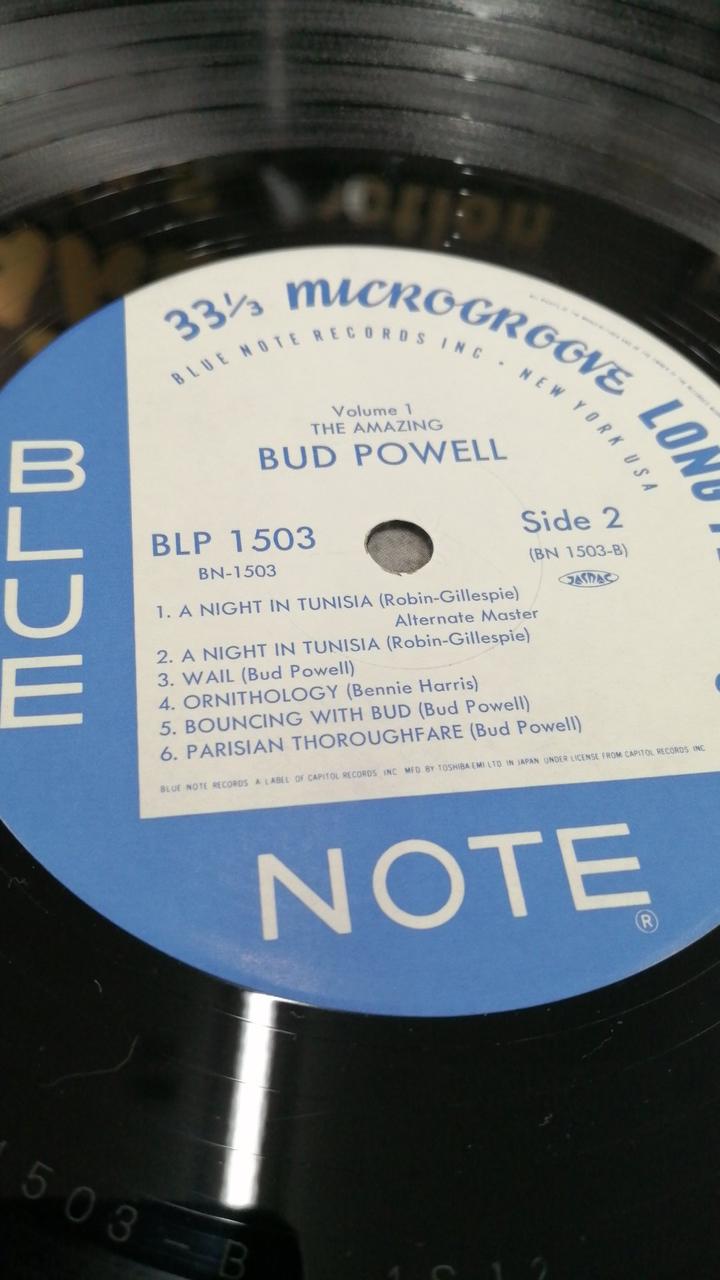 BLUE NOTE THE AMAZING BUD POWELL BLUE NOTE MONO 1503