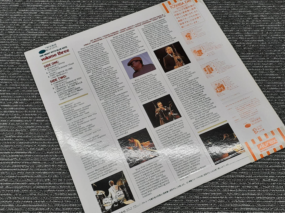 Toshiba EMI Corporation Western Music One Night with Blue Note VOL.3