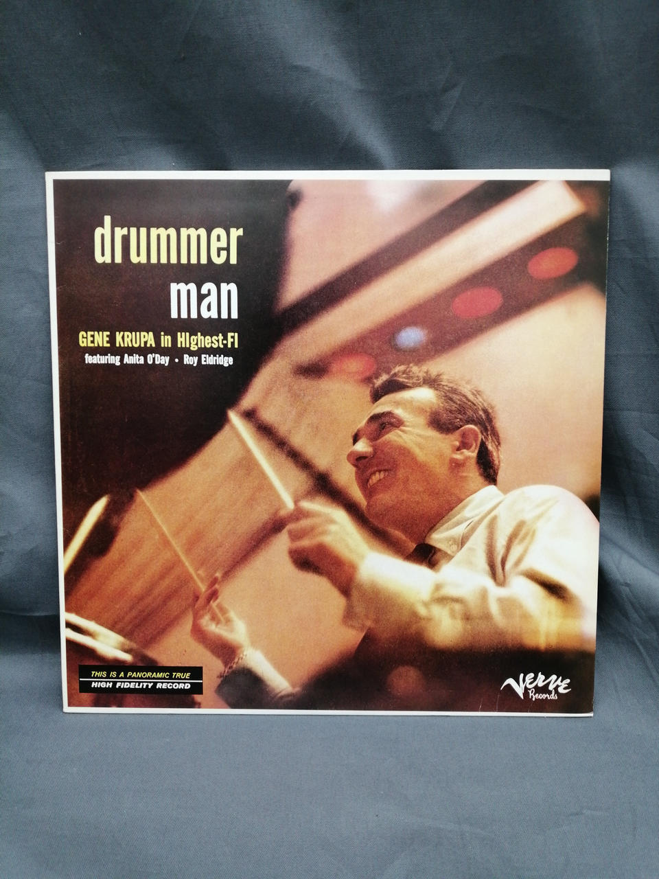 Not selectable LP DRUMMER MAN/GENE KRUPA IN HIGH