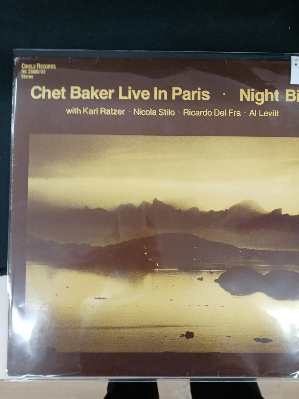 Circle Records Chet Baker / Live In Paris • Chat Baker Live in Paris Nightbird