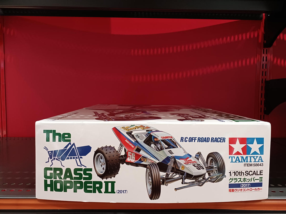 TAMIYA 1/10 Electric RC Racing Buggy Grasshopper II (2017) - Banzai Thrifting | BanzaiHobby